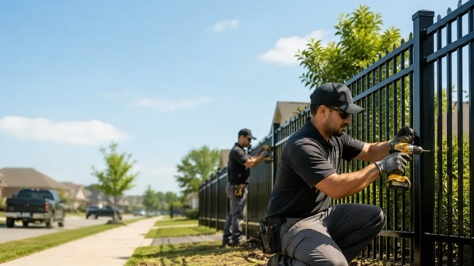 Metal Fence Installation in Oak Ridge, TN
